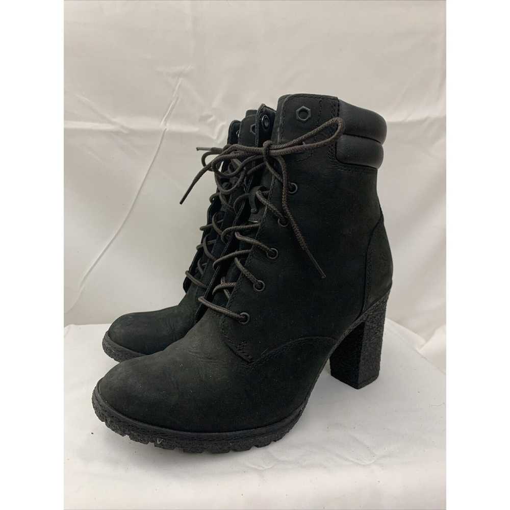 Timberland Tillston Black Leather Boots Womens 7 … - image 1