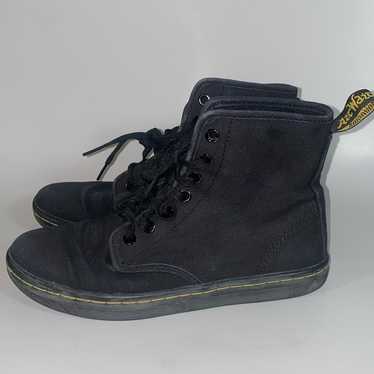 Dr. Martens shoreditch canvas combat boots