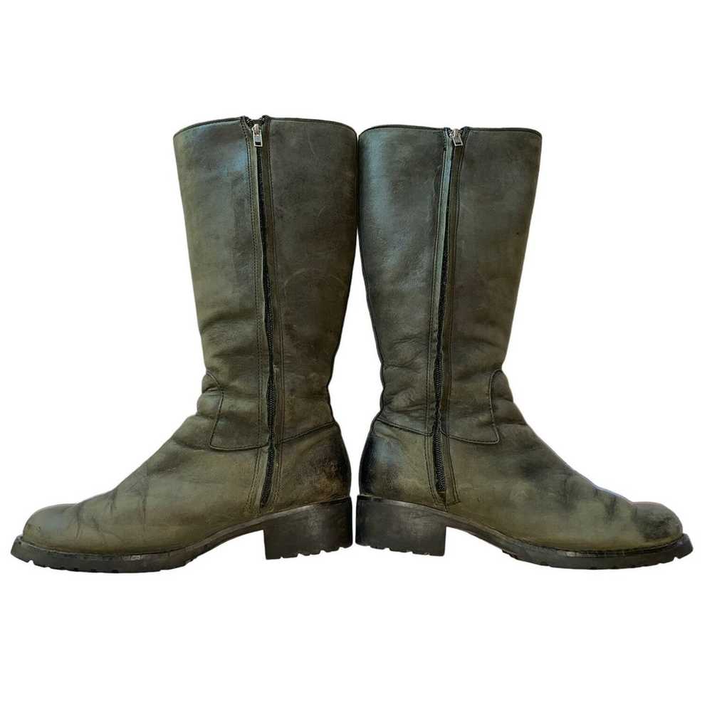 Green UGG Australia Broome Tall Leather Boots - S… - image 7