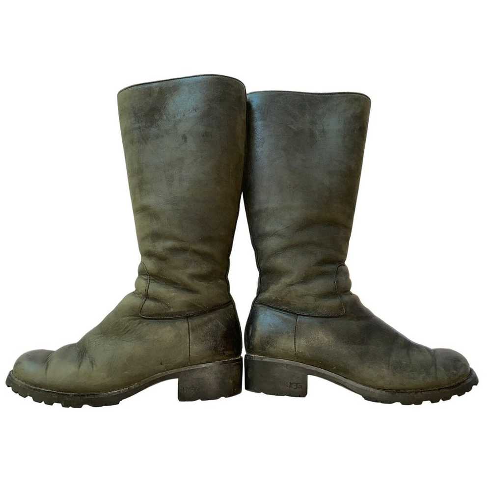 Green UGG Australia Broome Tall Leather Boots - S… - image 8