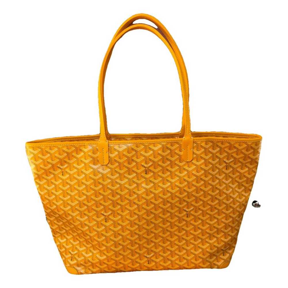 Goyard Artois leather handbag - image 1