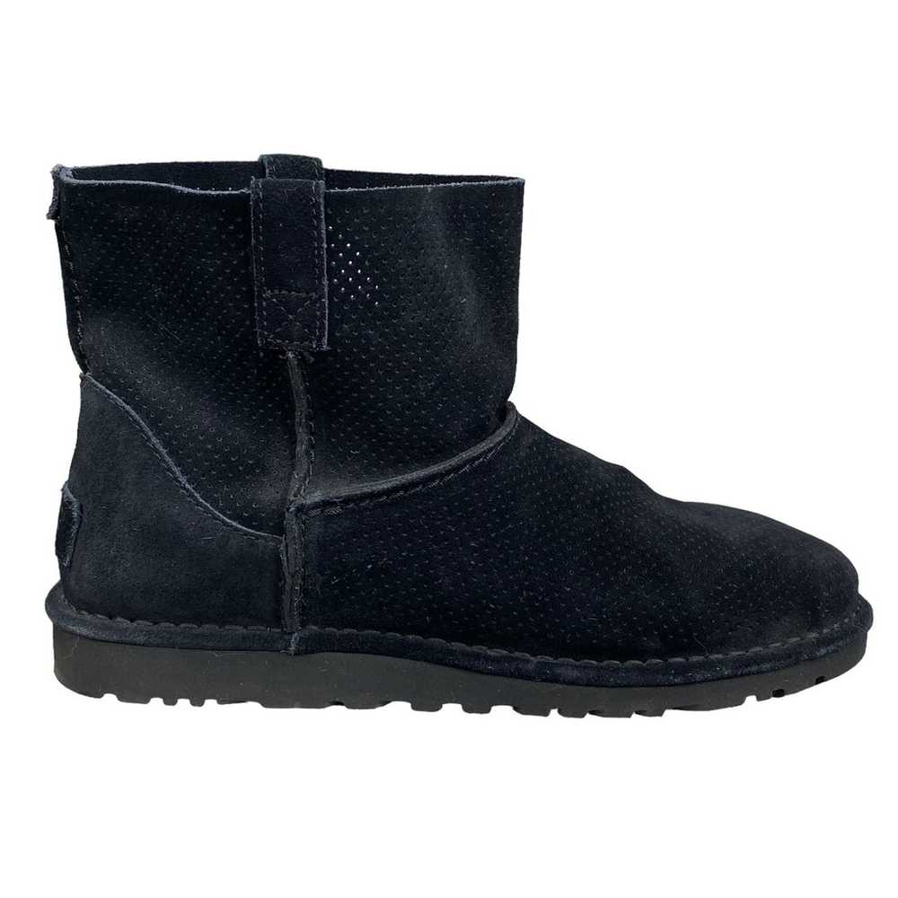 UGG Women’s Classic Mini Black Perforated Unlined… - image 1