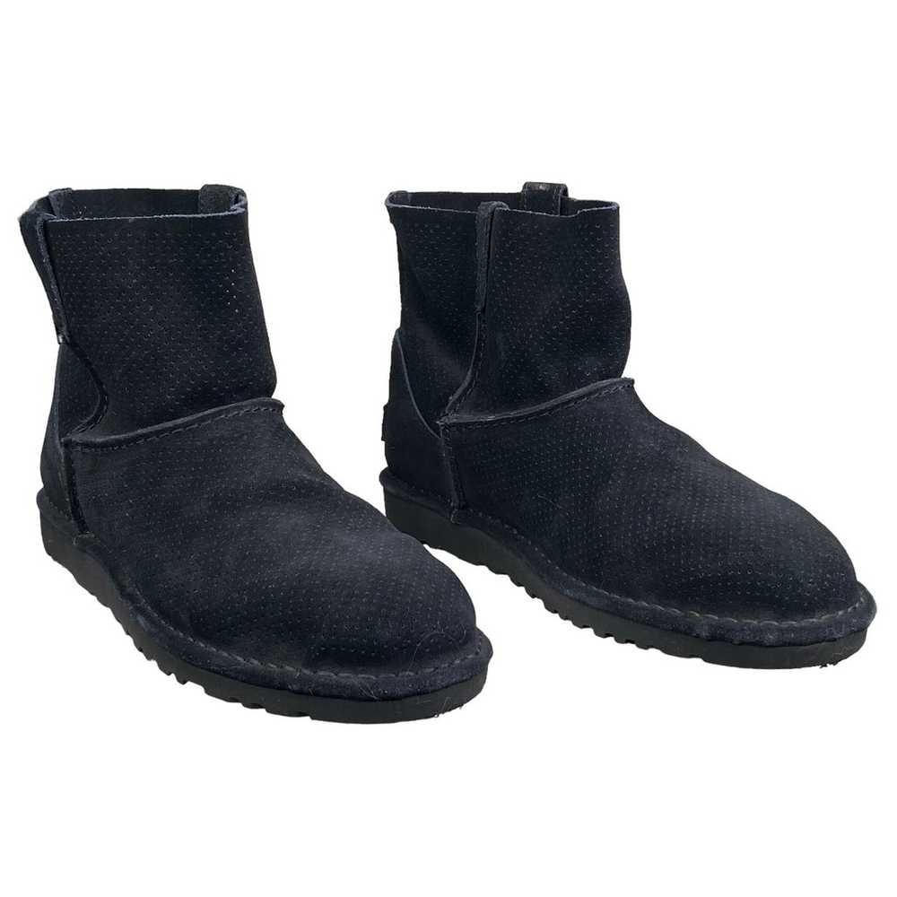 UGG Women’s Classic Mini Black Perforated Unlined… - image 5