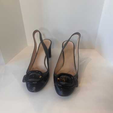 PRADA SLINGBACK BLOCK HEEL