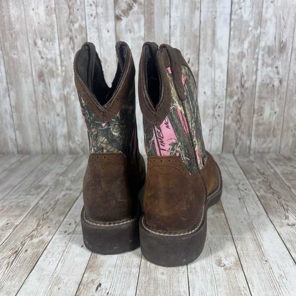 Justin boots Gypsy boots real tree pink cowgirl b… - image 3