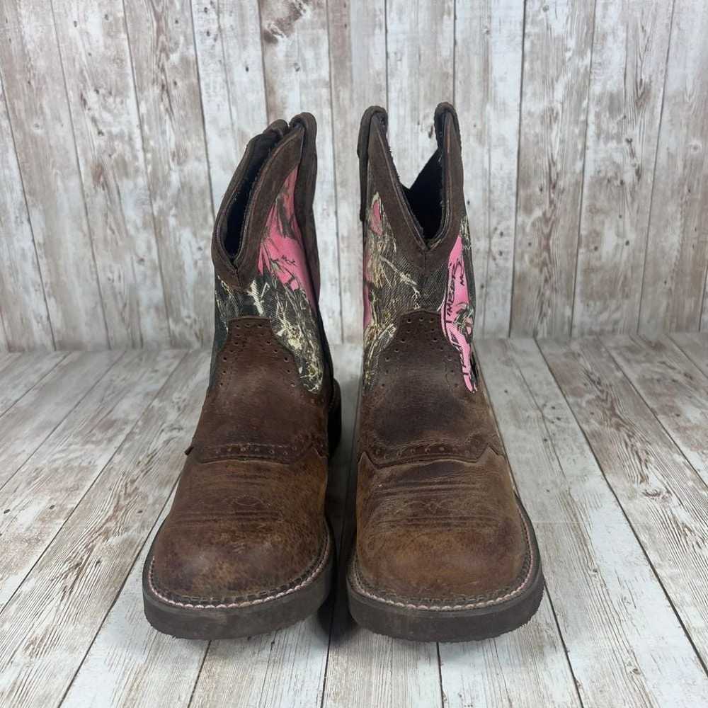 Justin boots Gypsy boots real tree pink cowgirl b… - image 4