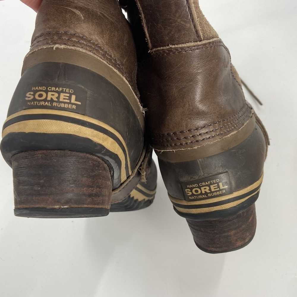 Sorel suede leather Conquest Carly Boots - image 8