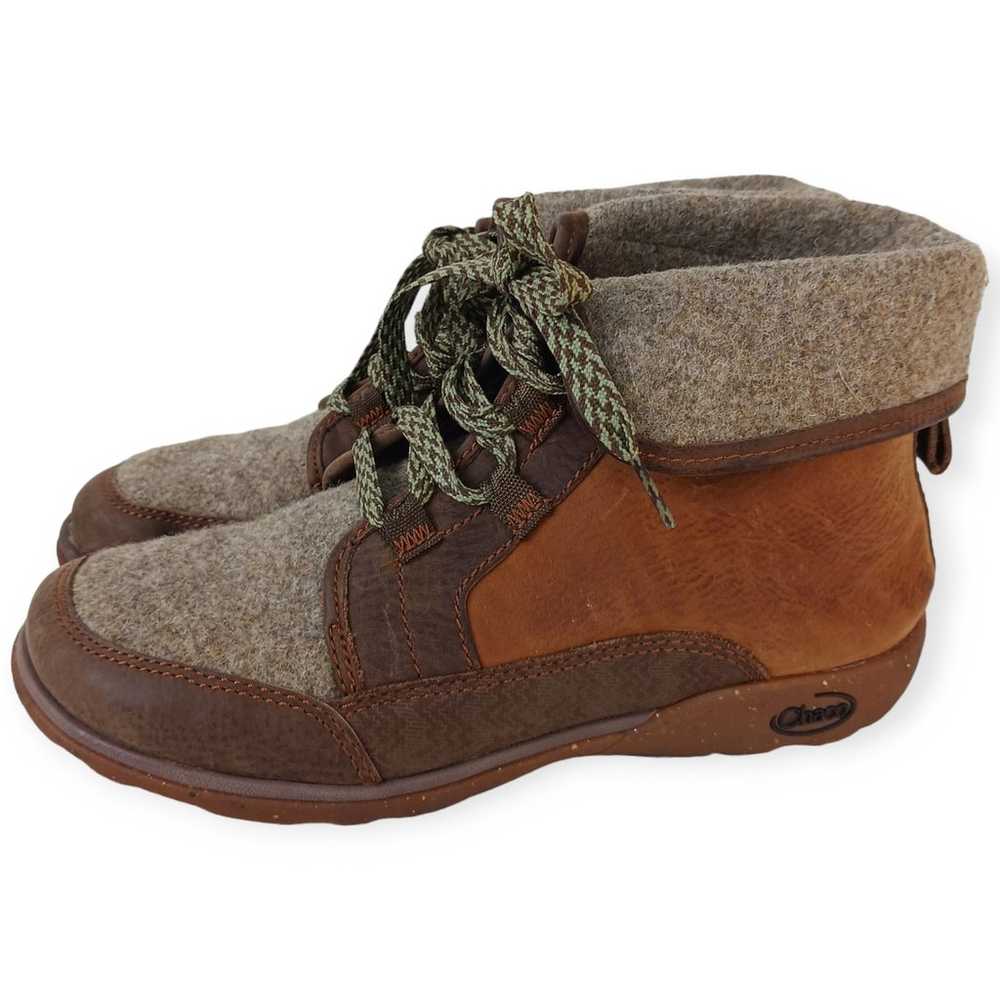 Chaco SZ 7.5 Women's Barbary Casual Boots Wool Pi… - image 4