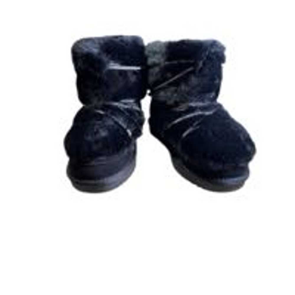 Azalea Wang Women's Black Faux Fur Mid-Calf Winte… - image 2