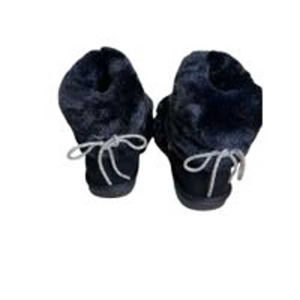 Azalea Wang Women's Black Faux Fur Mid-Calf Winte… - image 4