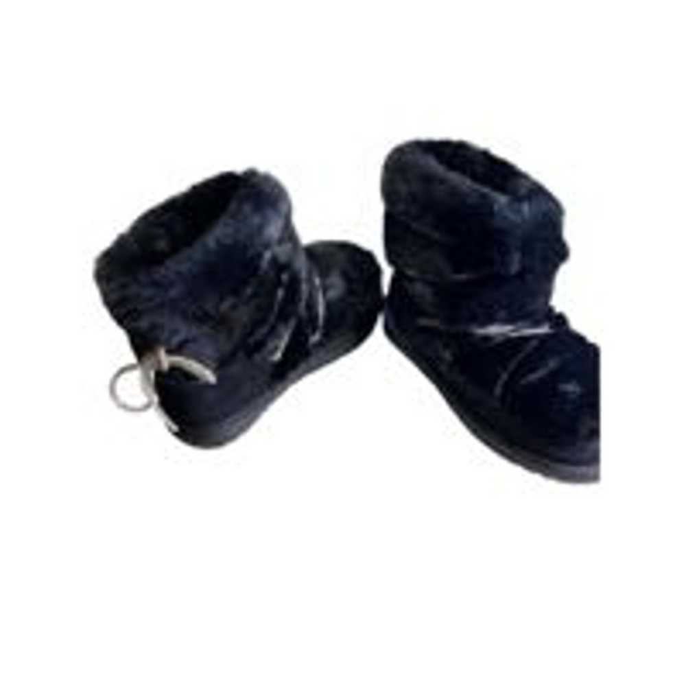 Azalea Wang Women's Black Faux Fur Mid-Calf Winte… - image 5