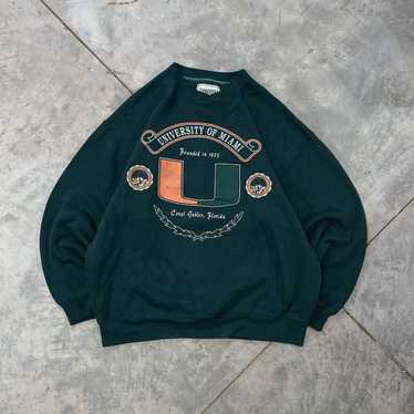 Collegiate × Vintage Vintage University of Miami … - image 1