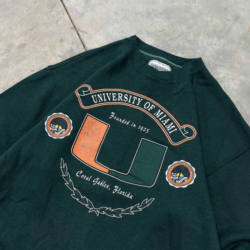 Collegiate × Vintage Vintage University of Miami … - image 2