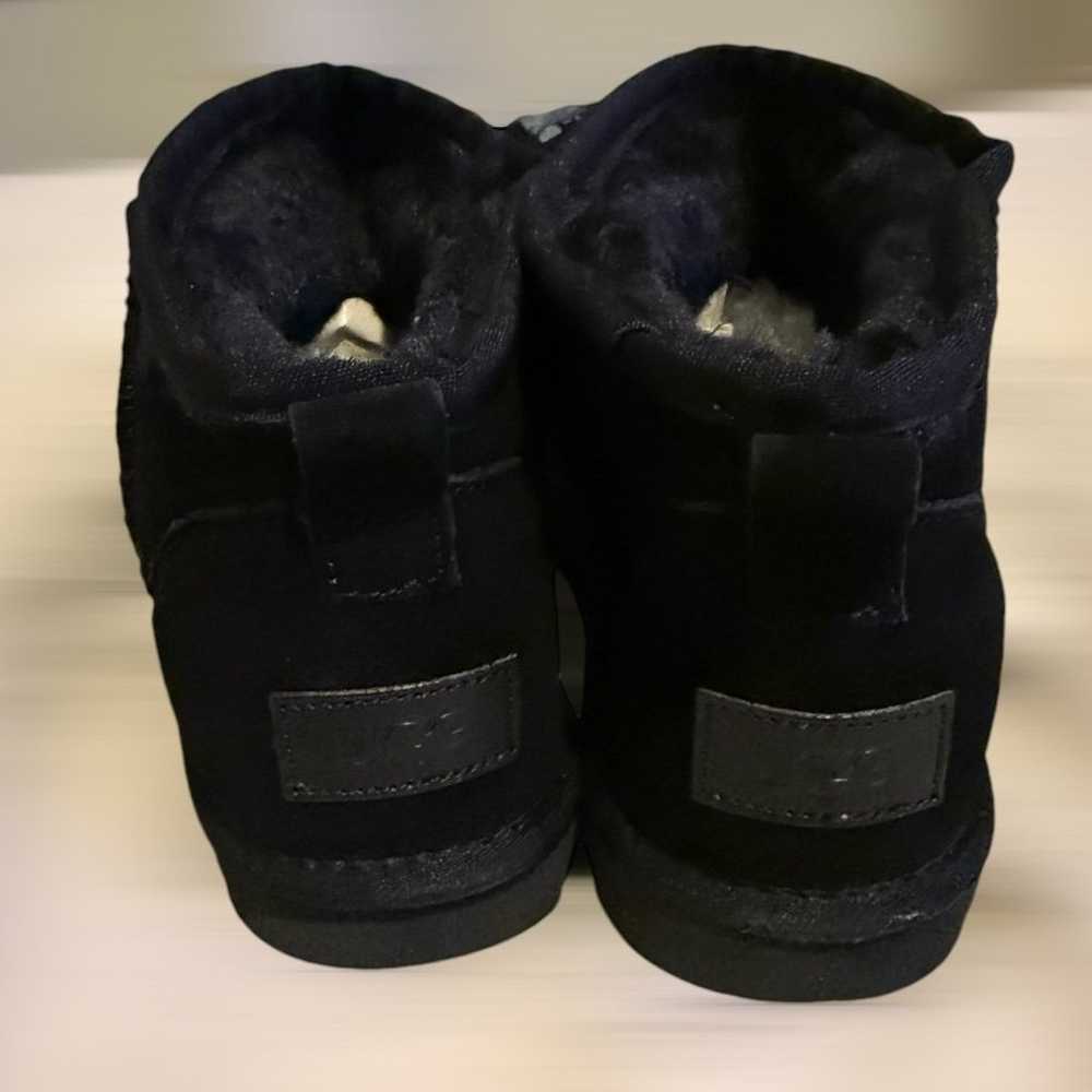 Ugg ankle boots black size 8 - image 2