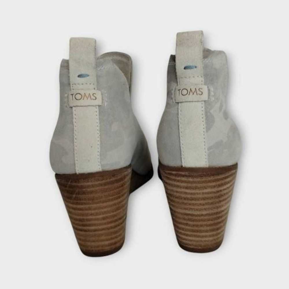 Toms Womens Bootie Sz 9.5 Kallie Wedge Bootie Sue… - image 3