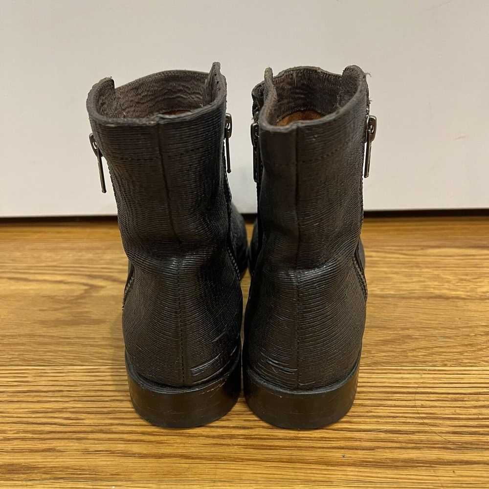 Frye Womens Size 7 Natalie Double Zip Round Toe L… - image 6