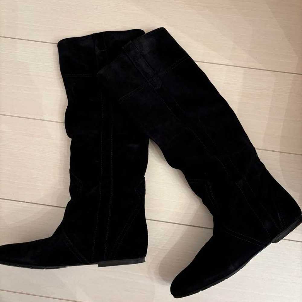 FABIO RUSCONI / Suede Long Boots - image 5