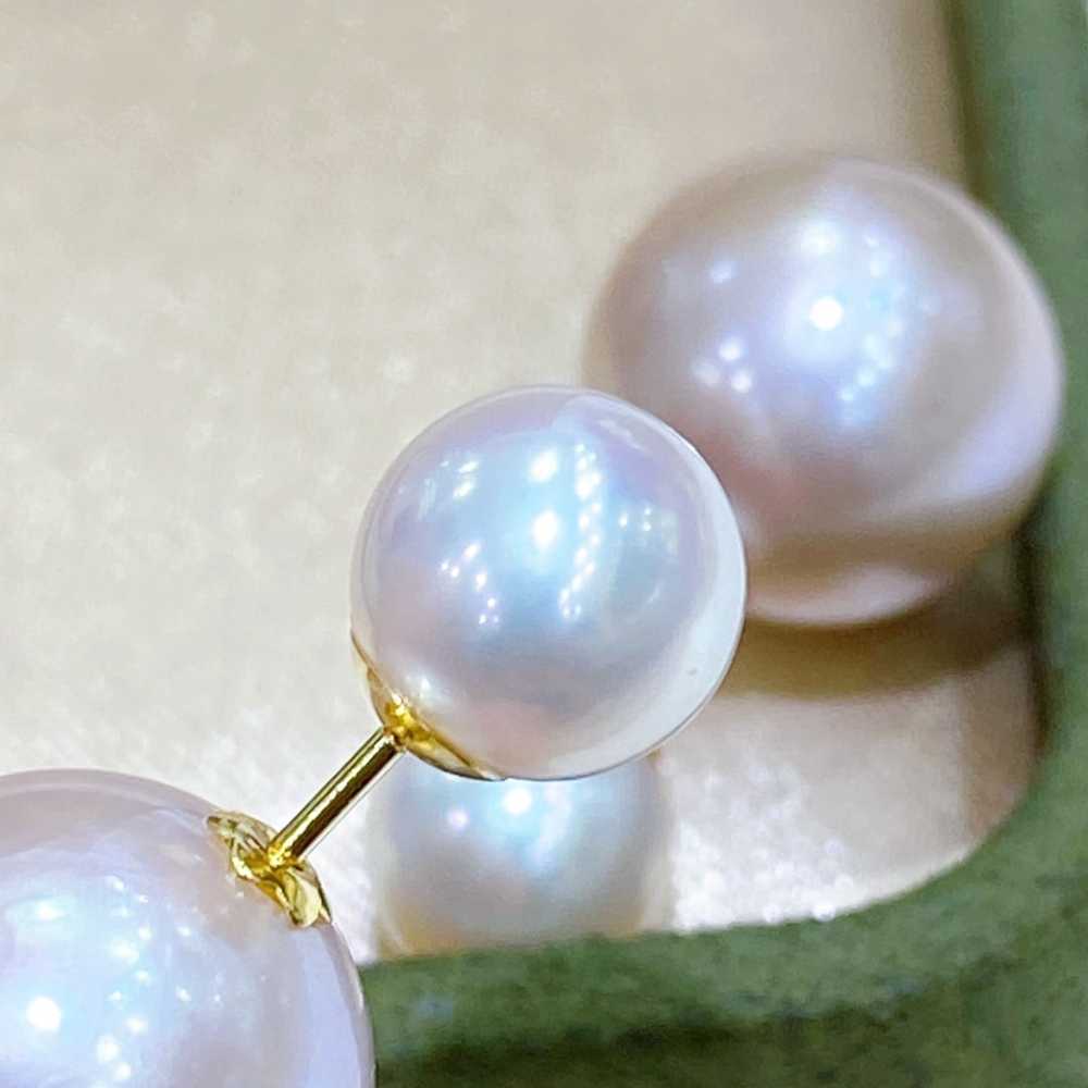 Natural Edison Pearl Earrings - image 4