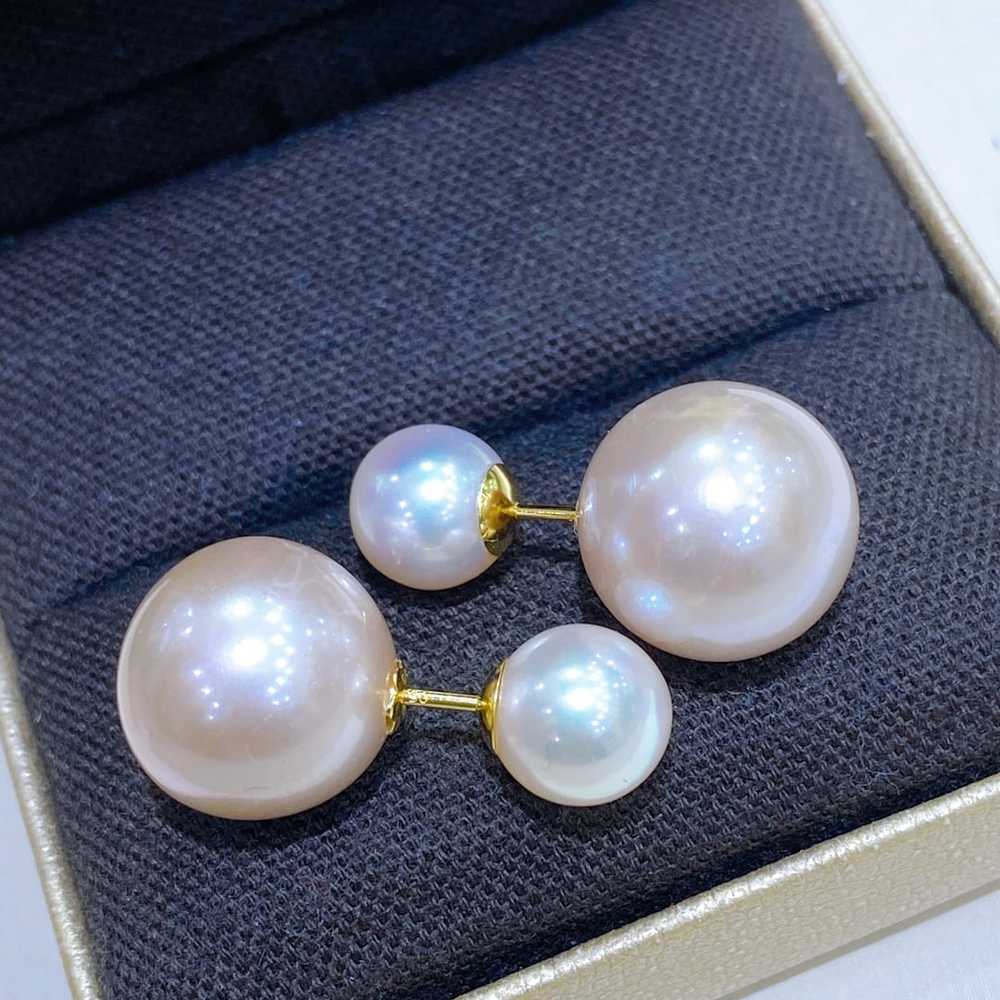 Natural Edison Pearl Earrings - image 5