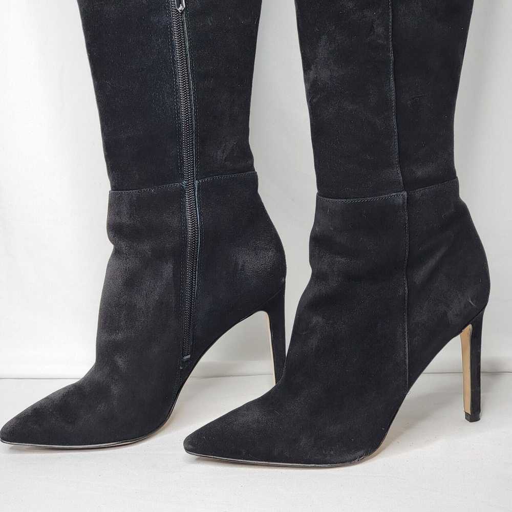 Sam Edelman Bernadette Boots Size 5.5 Black Suede… - image 8