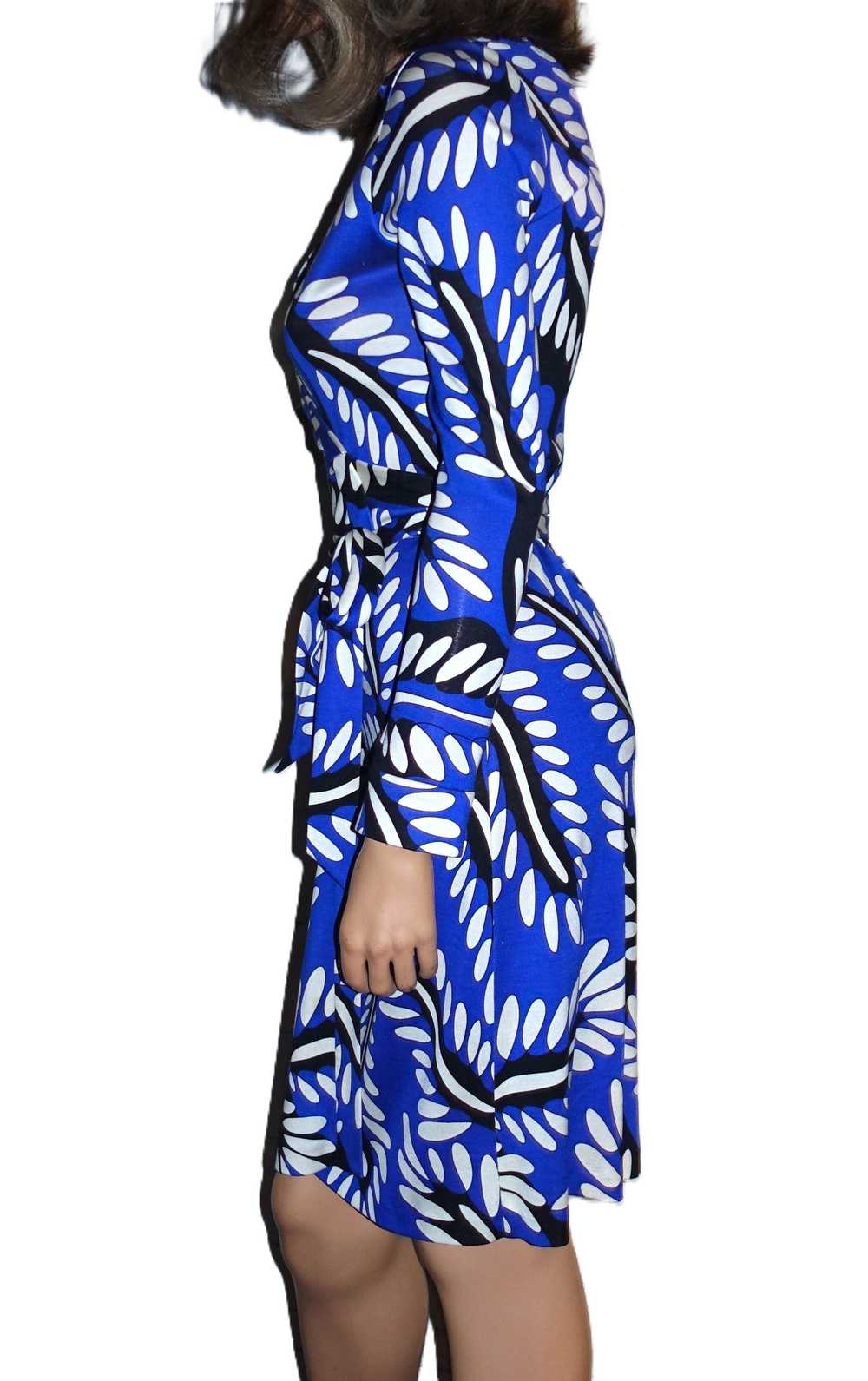 Diane von Furstenberg Diane Von Furstenberg Blue … - image 4