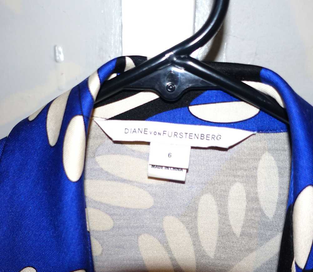 Diane von Furstenberg Diane Von Furstenberg Blue … - image 7