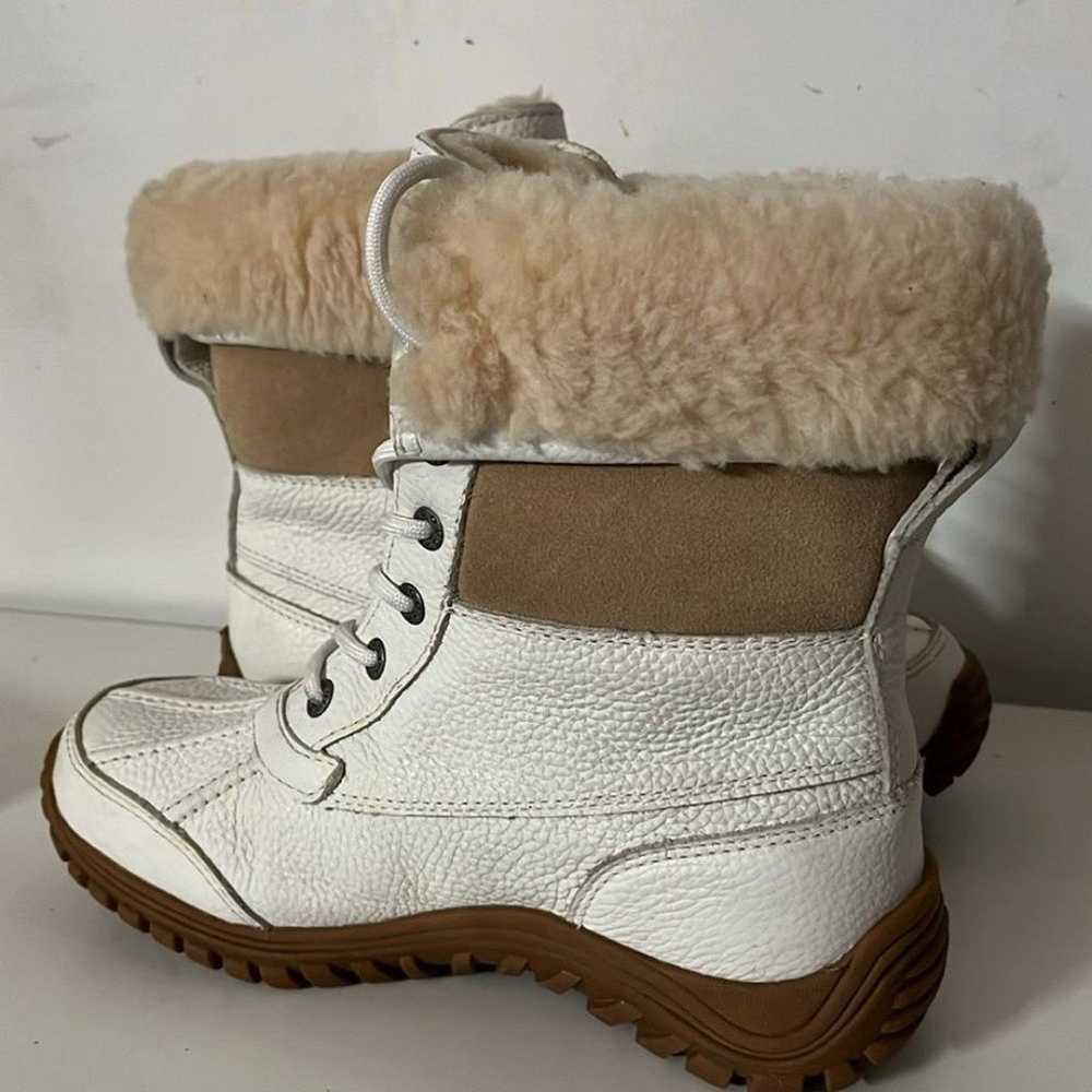 UGG Winter Boots Size 8 ADIRONDACK II WHITE BOOTS - image 10