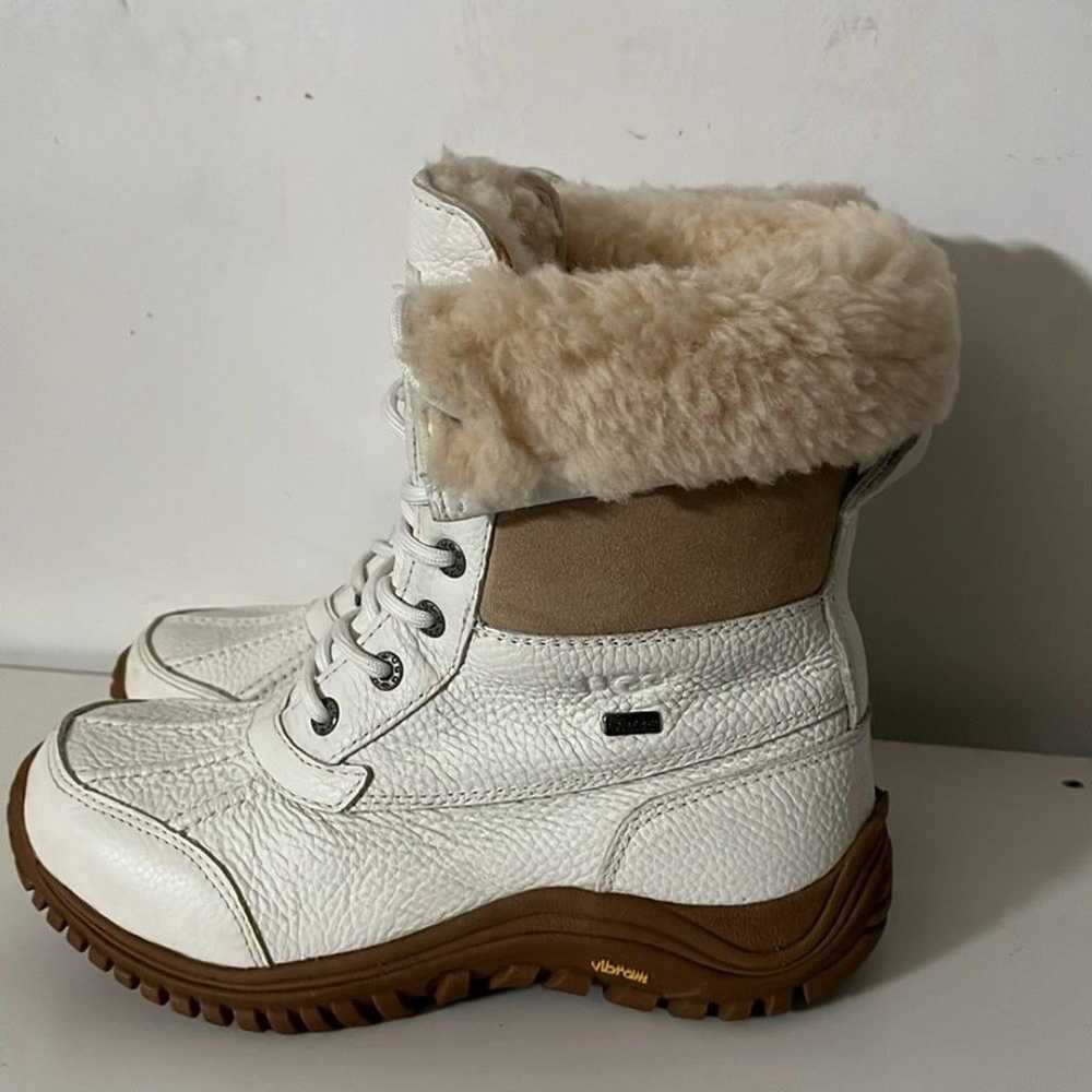 UGG Winter Boots Size 8 ADIRONDACK II WHITE BOOTS - image 6