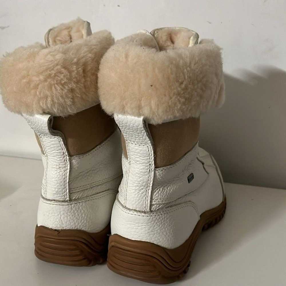 UGG Winter Boots Size 8 ADIRONDACK II WHITE BOOTS - image 7