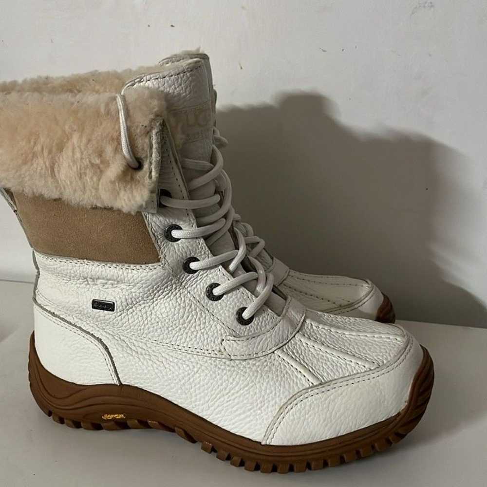 UGG Winter Boots Size 8 ADIRONDACK II WHITE BOOTS - image 8