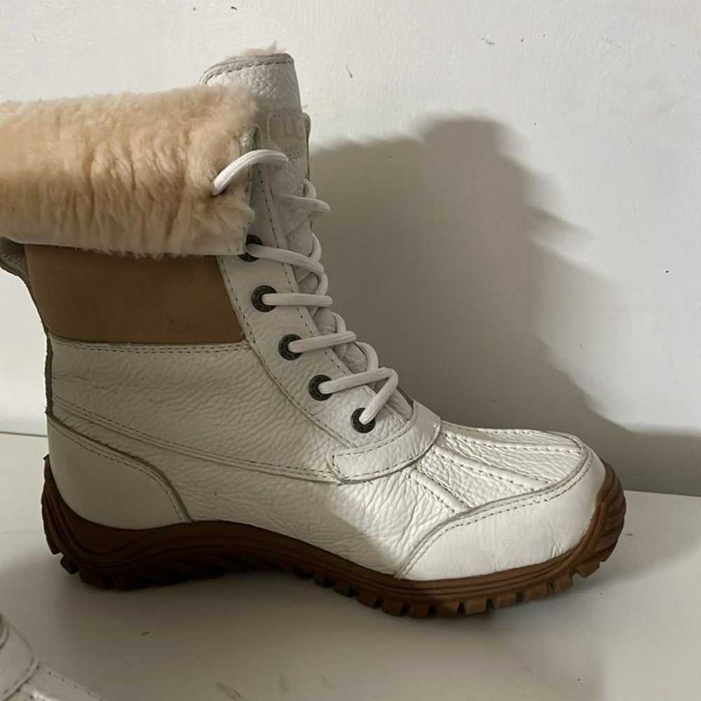 UGG Winter Boots Size 8 ADIRONDACK II WHITE BOOTS - image 9