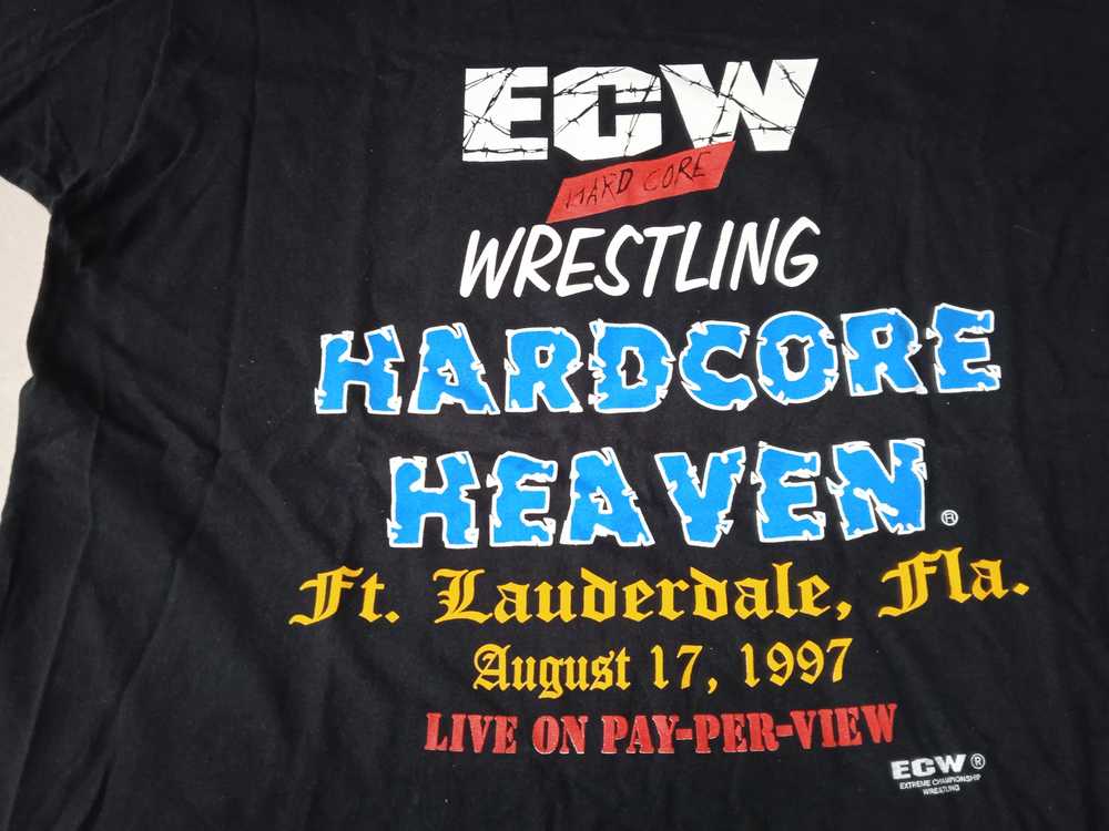 Vintage × Wwe × Wwf Vintage 90s ECW Hardcore Heav… - image 3