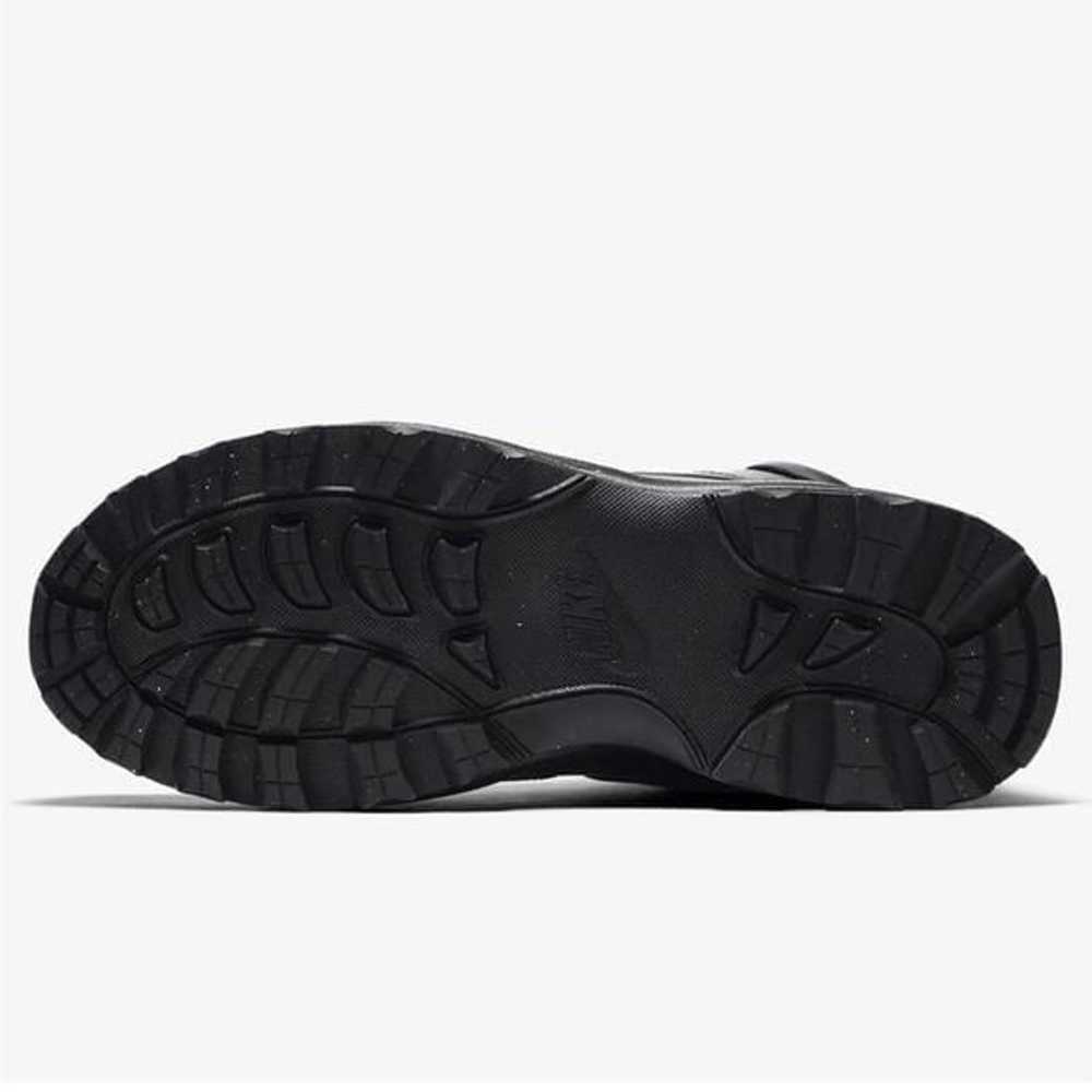 Nike Manoa Leather Black on Black Non Marking Sol… - image 6