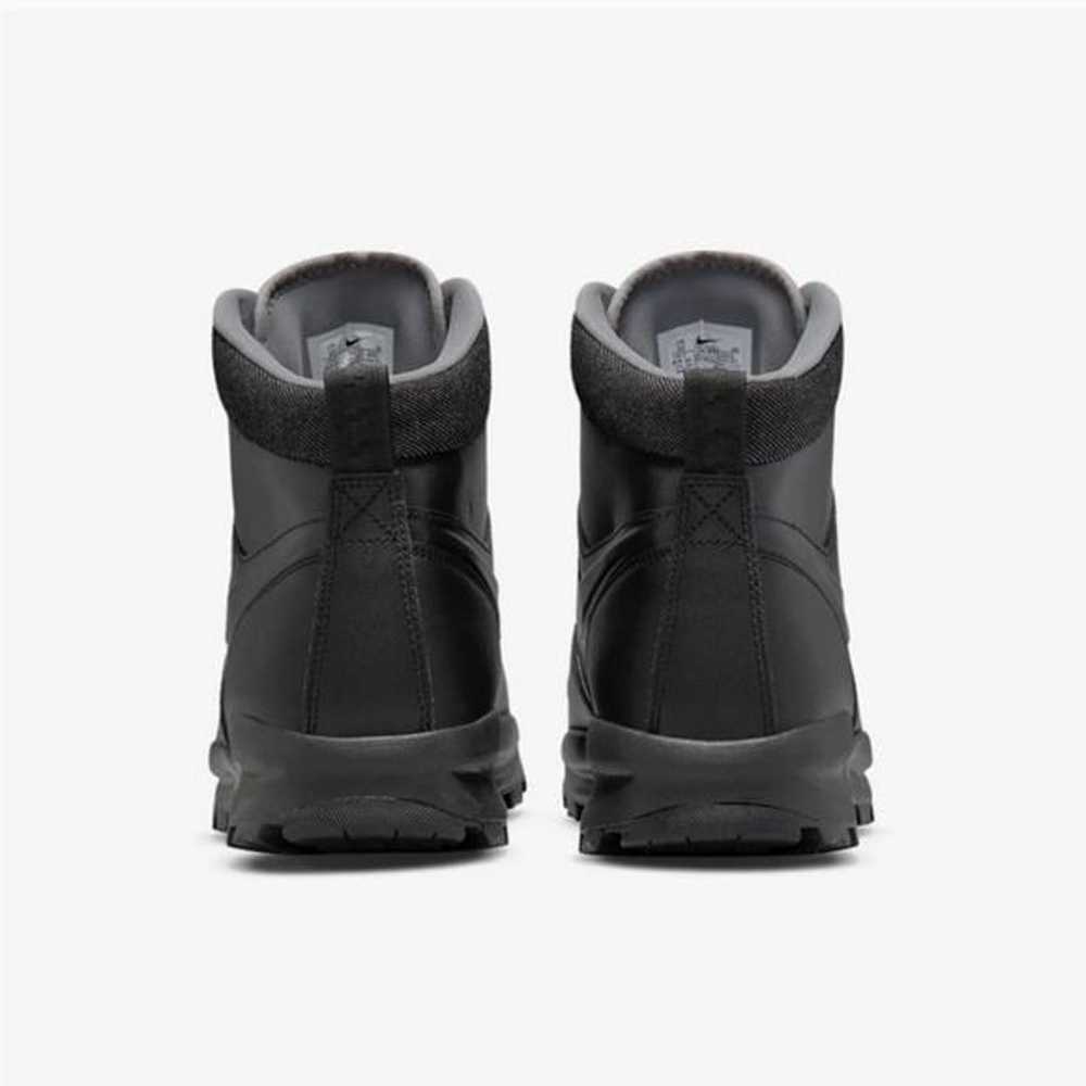 Nike Manoa Leather Black on Black Non Marking Sol… - image 8