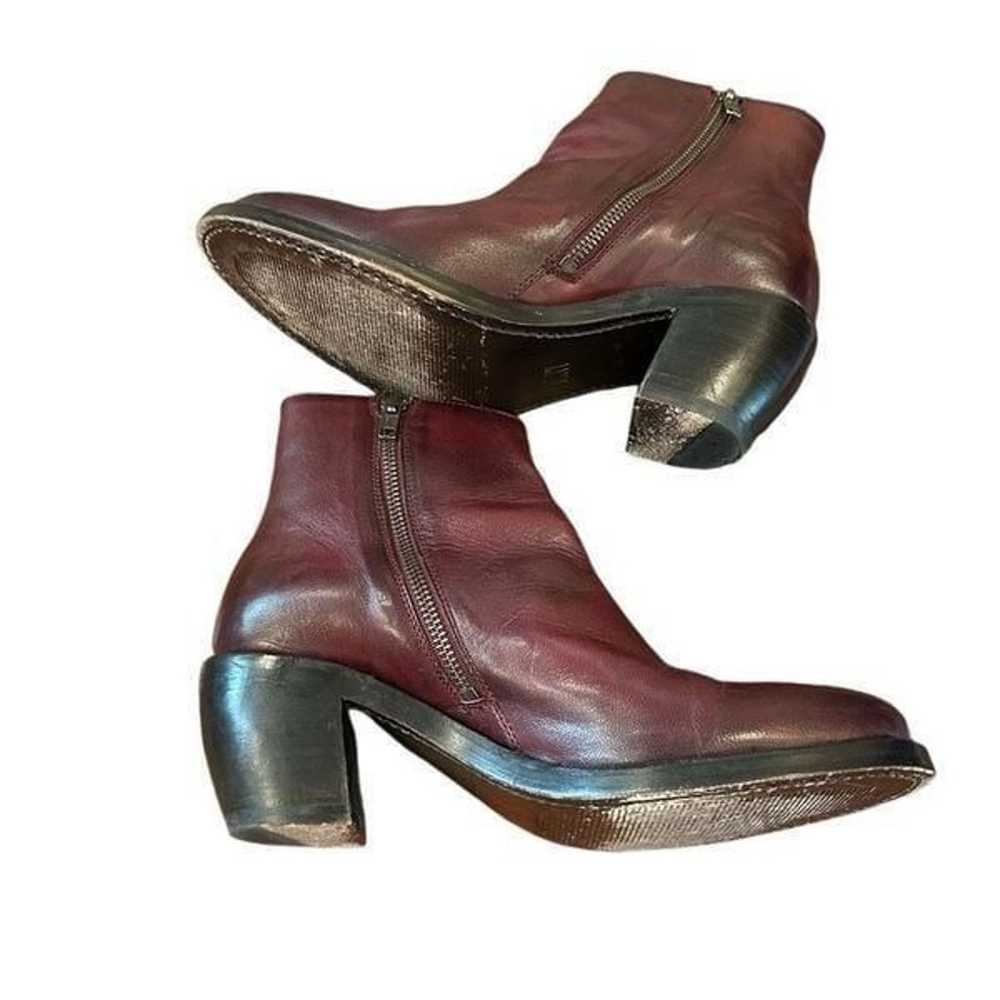 Frye Rosalia Bootie in Burgandy - image 4