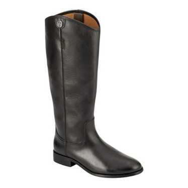 Frye | Melissa Button 2 Black Leather Boots