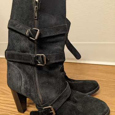 Boots (black suede)