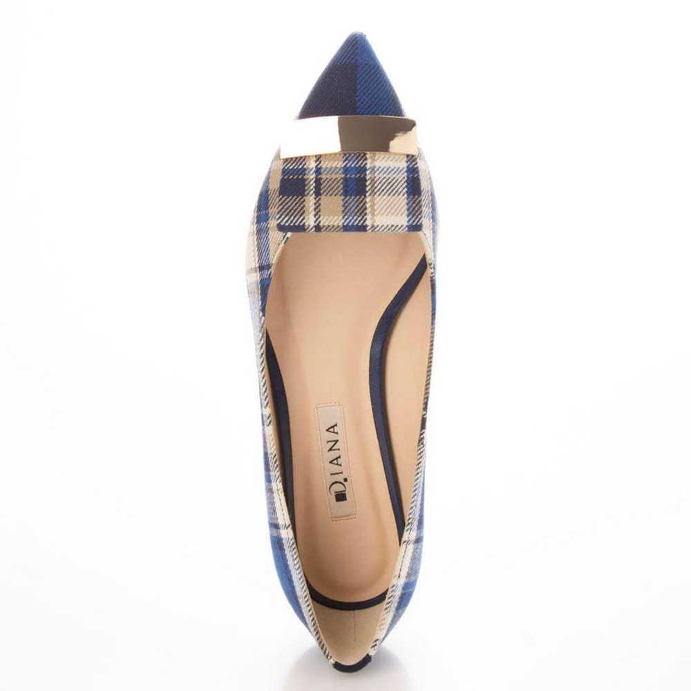 DIANA Pumps (Dark Blue Fabric) - image 2