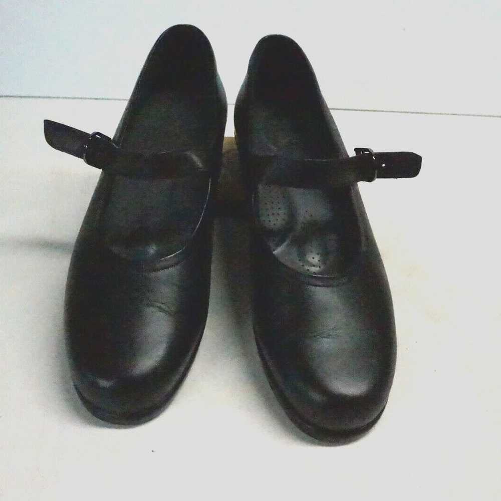 SAS Shoes Maryjanes Women Size 8N Black Leather W… - image 1