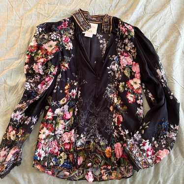 Camilla silk blouse