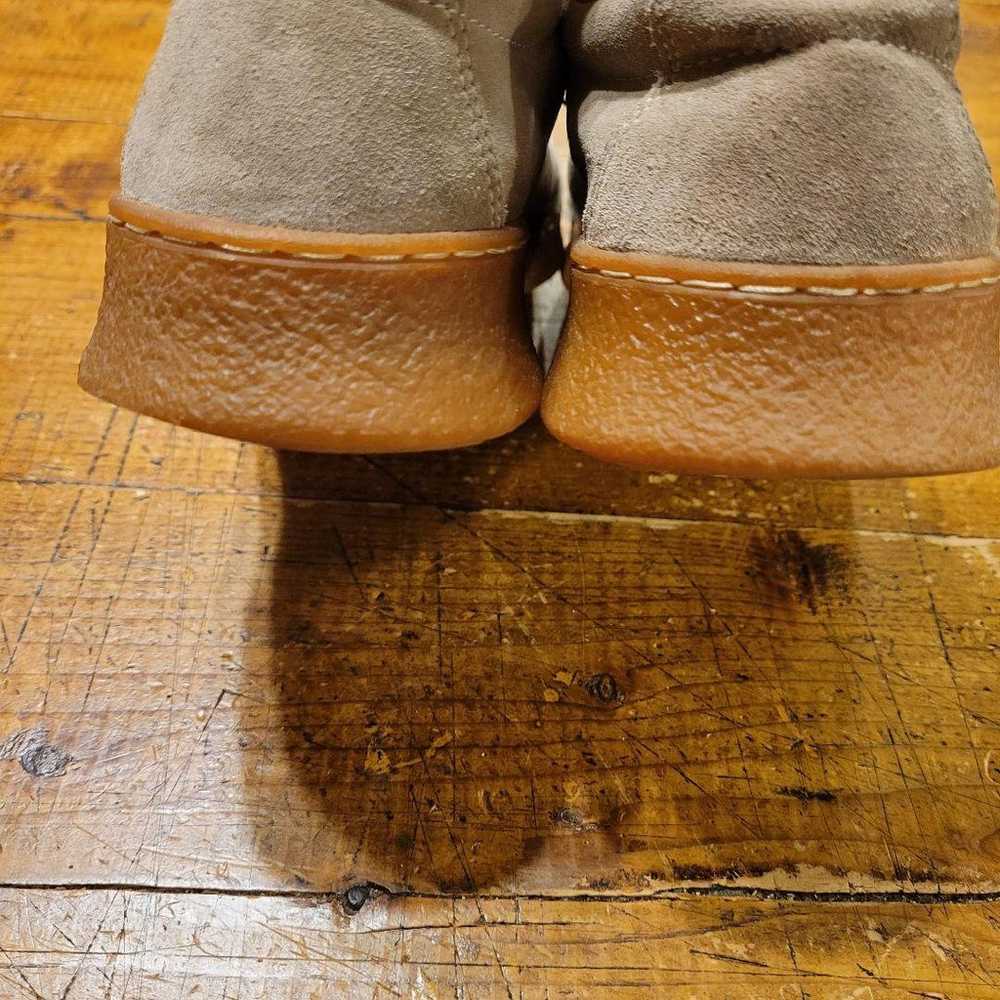 Rare CAMPER Suede Flat Shoes 39 Sheep Animal - image 7