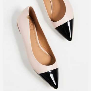 Tory Burch Leather Penelope Pointed Toe Flats