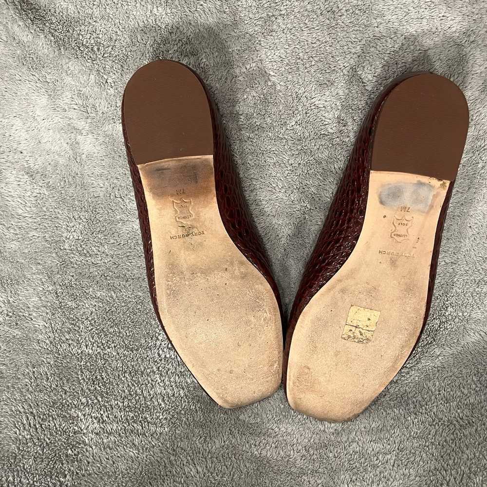 Tory Burch Georgia Ballet Flat Size 7 Color Clare… - image 7