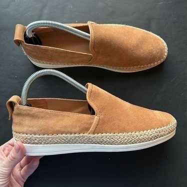 VINCE Silas Slip-On Suede Espadrilles Size 8 - image 1