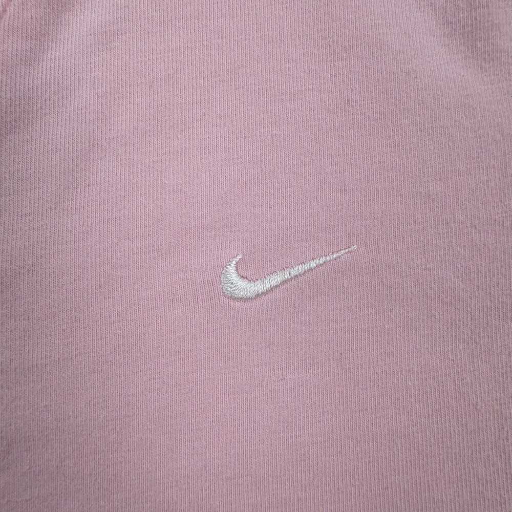 Vintage Nike Shirt Size Medium Pink Short Sleeve … - image 3