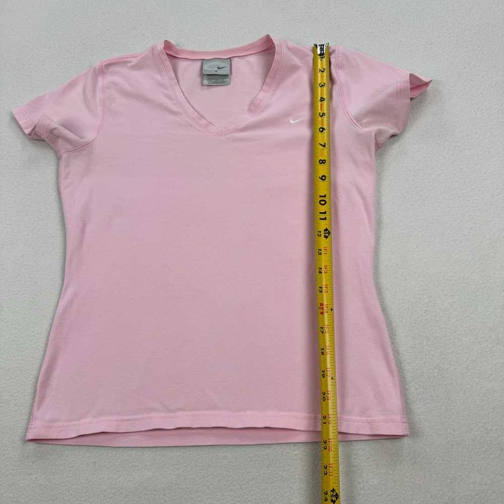 Vintage Nike Shirt Size Medium Pink Short Sleeve … - image 5