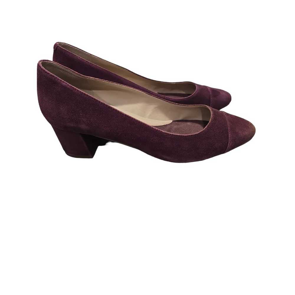 Cole Haan Plum Color Suede Shoes - image 3