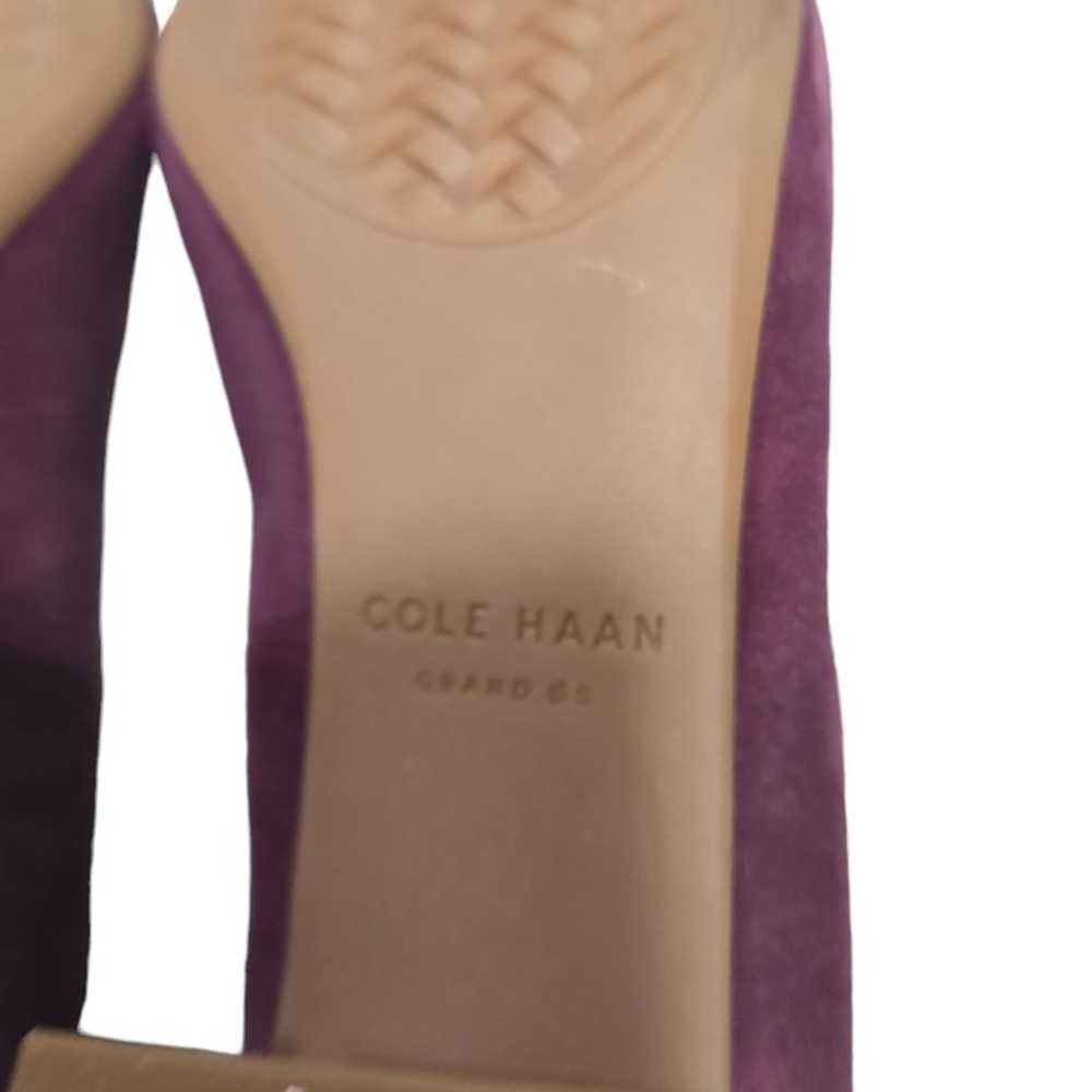 Cole Haan Plum Color Suede Shoes - image 6