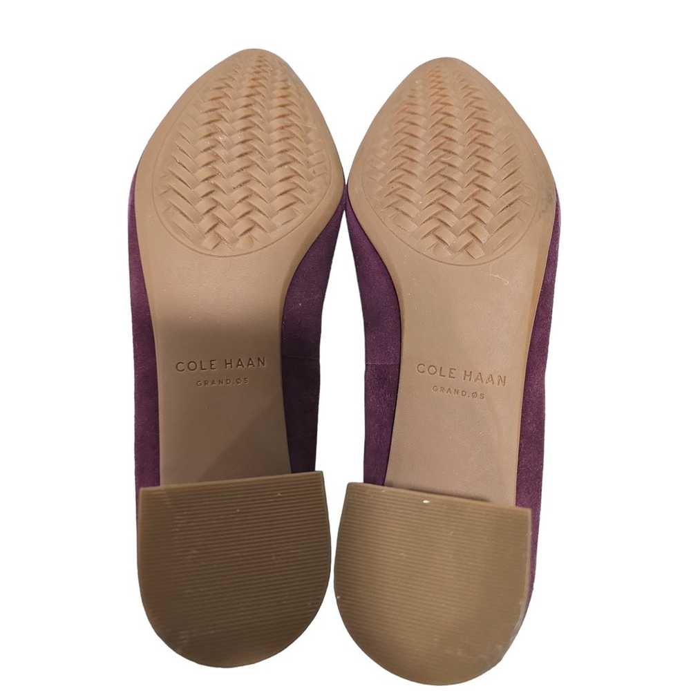 Cole Haan Plum Color Suede Shoes - image 7