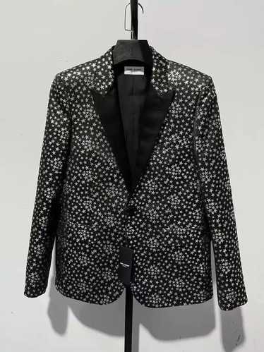 Saint Laurent Paris o1tko11224 Star-jacquard Tuxed